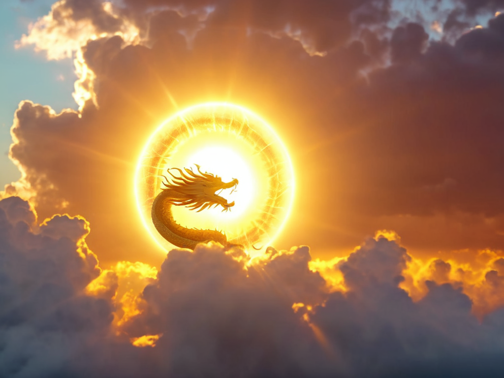 まっすぐな龍神雲」が示す宇宙からのサイン