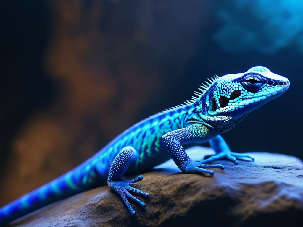 神社で出会う青い尻尾のトカゲ|古くから伝わるその神秘的な意味とは?