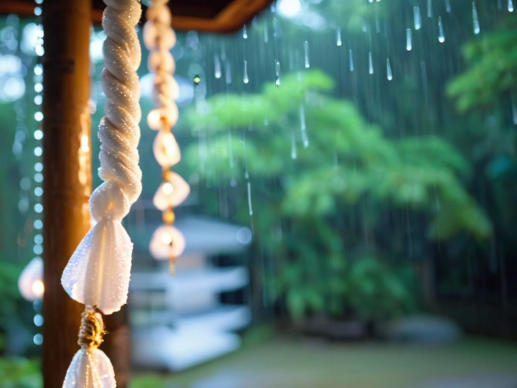 雨の日の神社参拝がもたらす特別な浄化と恵み